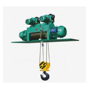 Alat Angkat Listrik Tali Kawat Ganda CD1/MD1 Tipe 1 5 7 10 15 Ton dengan Kontrol Jarak Jauh Nirkabel - Product Image 1