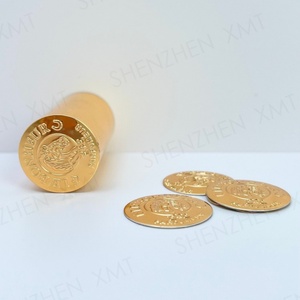 Botellas de perfume de lujo personalizadas, pegatina adhesiva impermeable, Material de vinilo, esfera redonda con estampado dorado para uso artesanal - Product Image 3