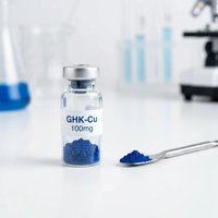 Peptide GHK-Cu 99%+ 50mg/100mg AHKCU GHKCU Poudre lyophilisée réparatrice de la peau CAS 89030-95-5 Peptide de cuivre GHK-Cu