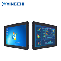 YINGCHI Win11 J6412 casing Tablet PC, 10.1 inci resolusi 1280*800 otomatis industri paduan aluminium desain tanpa kipas tahan air