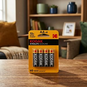 4 Batterie Kodak XTRALIFE AA LR06 KLR6X (Confezione Blister) - Product Image 3