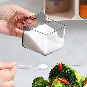 Gewurzbox Kuchenzubehor Wandmontierte <span class=keywords><strong>Gewurz</strong></span> aufwahrungsbehalter Haushalt Gewurzflasche - Product Image 4