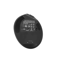 MW-060TR Mouse Vertikal Nirkabel Mode Ganda 2.4G & BT Tombol 6D Ergonomis Dapat Diisi Ulang USB Mouse Komputer Port Pengisian Daya Tipe C untuk