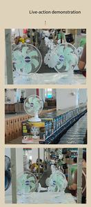10 Inch Low Moq Oem Handig Transport Draagbare Dc/Ac Oplaadbare Ventilatie Zonne-Staande Tafelventilator - Product Image 6