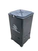 Vente en gros 120kg trois-pack entièrement automatique PP plastique aquaculture machine d'alimentation pisciculture chargeur automatique