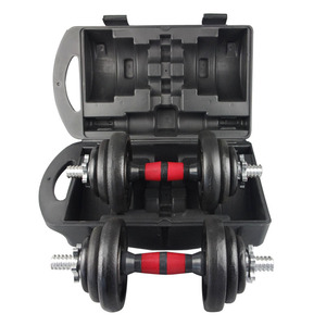 Free shipping high quality training weight can <span class=keywords><strong>be</strong></span> customized Adjustable dumbbell set - Product Image 1
