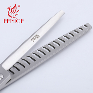 Fenice 6,75 inch JP440C Steel invested roughing versa sheet scissors thinning scissors - Product Image 2