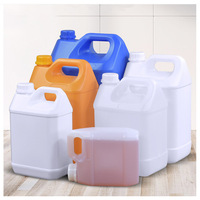 Bidon en plastique en plastique de récipient liquide chimique de 10 litres/baril 10L en plastique pour le détergent liquide