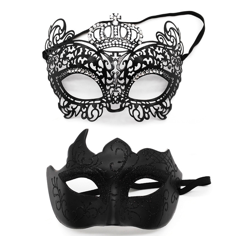Couronne en corne - ensemble noir fer