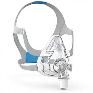 Conjunto mejorado AirFit F20/AirTouch F20 que incluye correa para la cabeza con amortiguación híbrida 3 en 1 (sin soporte para el codo), agradable al tacto y sin contacto con silicona - Product Image 1