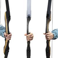 Arc à poulies Piaoyu 30lbs, arcs de tir à l'arc de qualité supérieure pour la chasse et le tir avec des branches en fibre de verre et bambou