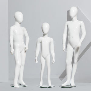 ภาพแอบสแตรกต์รูปหัวไข่สีขาวหุ่นจำลองสำหรับเด็กวัยรุ่นเด็กผู้หญิงเด็กผู้ชายตัวเล็ก - Product Image 5