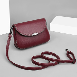 Nouveau Sac Bandoulière Femme à Rabat Couleur Unie en PU – Sac à Main Tendance de Luxe pour Dames – Sac Messager Élégant à Épaule Unique – Sac Fourre-tout - Product Image 2
