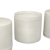 Capuchon à visser anti-fuite et anti-effraction en plastique PP de haute qualité, 28 mm, écologique, facile à ouvrir, pour flacons chimiques de 100 ml