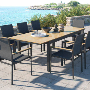 Modern Wooden Cocktail <b>Table</b> for Home <b>Bar</b> and Outdoor Use - Product Image 2