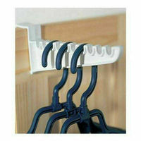 Crochets de porte de fer en plastique, 20 pièces, sans clous, robustes, sans perforation