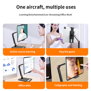 Giá đỡ điện thoại xoay 360 độ, có thể điều chỉnh, bằng kim loại, gấp gọn, di động, dùng được cho Tiktok và để bàn - Product Image 4