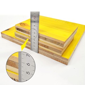 Vendita calda 27mm di abete rosso <span class=keywords><strong>3</strong></span>-strato giallo impermeabile cassaforma pannello <span class=keywords><strong>compensato</strong></span> <span class=keywords><strong>3</strong></span> strati per la costruzione - Product Image 3
