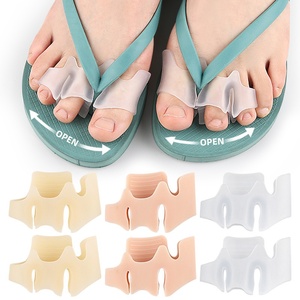 Source Factory Good Elasticity Silicone <b>Toe</b> <b>Separator</b> Not Easy to slip Shift Silicone <b>Toe</b> <b>Separator</b> - Product Image 1
