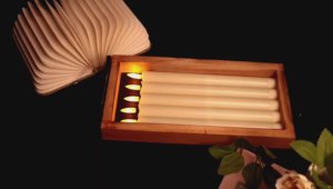 10-inch Flameless nhấp nháy LED taper nến trắng/ngà 3D bấc nhỏ giọt pin Powered hẹn giờ từ xa cho trang trí nội thất Diwali - Product Image 3