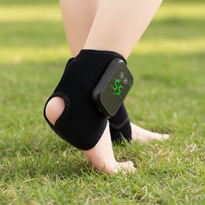Masseur de pieds chauffant <span class=keywords><strong>et</strong></span> vibrant YIJIAN avec chauffage NTC à 5 températures, minuterie automatique de 30 minutes, couverture de la cheville <span class=keywords><strong>et</strong></span> du <span class=keywords><strong>pied</strong></span> pour adultes - Product Image 1