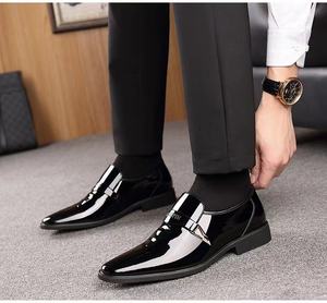 Zapatos de Vestir Formales Oxford para Hombre, Nuevos de Fábrica, Zapatos de Oficina, Zapatos Casuales Transpirables y Cómodos de Cuero - Product Image 6