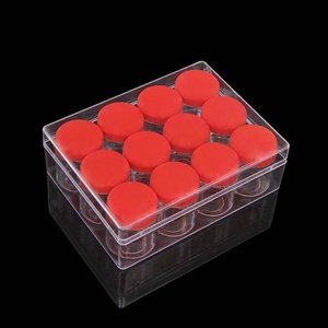 Boîte de <span class=keywords><strong>rangement</strong></span> spirale créative en <span class=keywords><strong>plastique</strong></span> transparente à 12 compartiments pour petits objets et bijoux, 20g, idéale pour le sous-conditionnement - Product Image 6