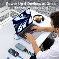 NOBIS Original 65W Charge Rapide 20000mAh Grande Capacité Chargeur Portable Haute Capacité Powerbank Mince pour Téléphone et Ordinateur Portable