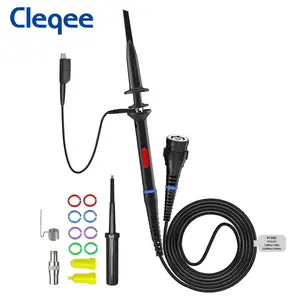 Cleqee P7300 300MHz Oscilloscope probe BNC nắp bảo vệ an toàn BNC cắm phạm vi thăm dò X1/X10 DC-300MHz