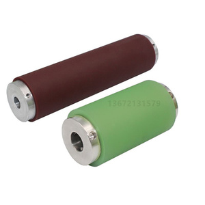 Rullo Rivestito in Elastomero PU Personalizzato SWKS DAMPER, Ruota Motrice con Rivestimento in Poliuretano, Nucleo in Ferro Rosso, Rivestimento in Gomma 40-90 - Product Image 6