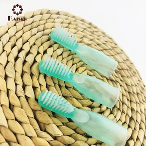 disposable material prison finger toothbrush for adults