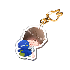 <b>Custom</b> printed anime acrylic <b>keychains</b> with creative K-pop characters acrylic commemorative <b>keychains</b> - Product Image 4
