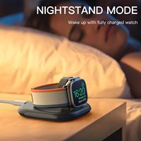 Stasiun Pengisi Daya Magnetik Nirkabel untuk Jam Tangan dengan Desain Tahan Api dan Pengisian Cepat untuk Jam Tangan Pintar dan Earphone