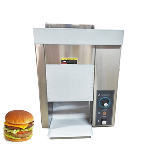 Máquina Tostadora Automática Comercial de 1600W para Hacer Pan de Hamburguesa, de Acero Inoxidable 304, Alta Productividad - Product Image 4