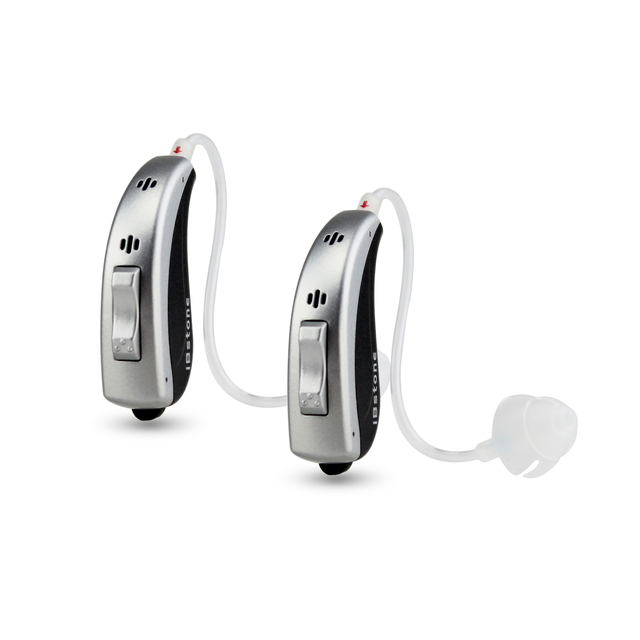 Open-fit Digital 4-Channel OTC Hearing Aids with Noise Reduction & Feedback Management for Mild to Moderate Hearing Loss