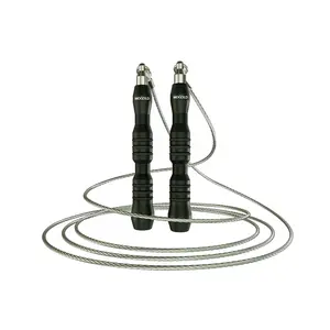 Manufacturer supplier High Speed Jump Ropes With Bare Steel Cables for Men Women Kids