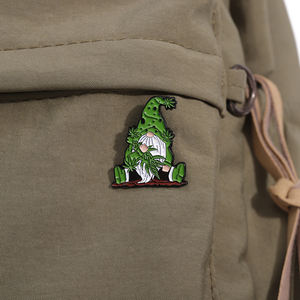 دبابيس من المينا ، بروش قزم من الخيزران الأخضر ، بروش خيال كرتوني ، كل شيء ، هدية شارة معدنية ، ميدالية رائعة - Product Image 5