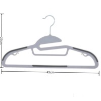 Conception économique de logo personnalisé Support de cintres multifonctionnel en plastique Support de cintres de séchage mobile