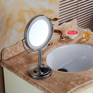 <span class=keywords><strong>360</strong></span> degrés Rotation Double Face Tableau 30x miroir grossissant avec lumière - Product Image 4