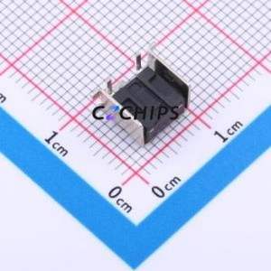 TS-1045AD-A1B3-D2 Tactile Switch SMD Switch Single Pole Single Throw Round Button 2.5N Horizontal Mount - Product Image 2