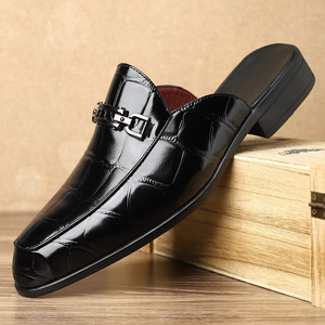 Mocassins décontractés d'été pour hommes, sans talons, antidérapants, souples, avec semelle en caoutchouc pour un look décontracté - Product Image 2