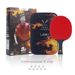 Raquettes de <span class=keywords><strong>ping</strong></span>-<span class=keywords><strong>pong</strong></span> Loki R9 adaptées aux joueurs professionnels, <span class=keywords><strong>raquette</strong></span> en carbone véritable pour le tennis de table avec une attaque puissante - Product Image 1