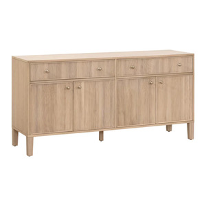 Modern Solid Wood <b>Sideboard</b> Buffet Cabinet with Soft Close Doors Large <b>Storage</b> Space for Dining Room Living Room Home - Product Image 4