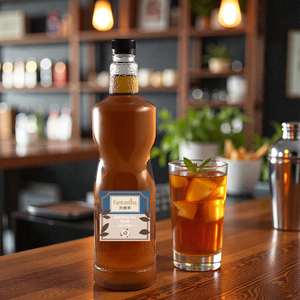 Sirop de thé à bulles aromatisé au thé Earl Grey certifié HALAL Fantastea pour la préparation de thé glacé - Product Image 1