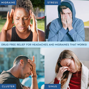 Buz kafa şal, baş ağrısı kabartma şapka ve migren kap soğuk Compress s, migren kabartma, stres giderici - Product Image 6