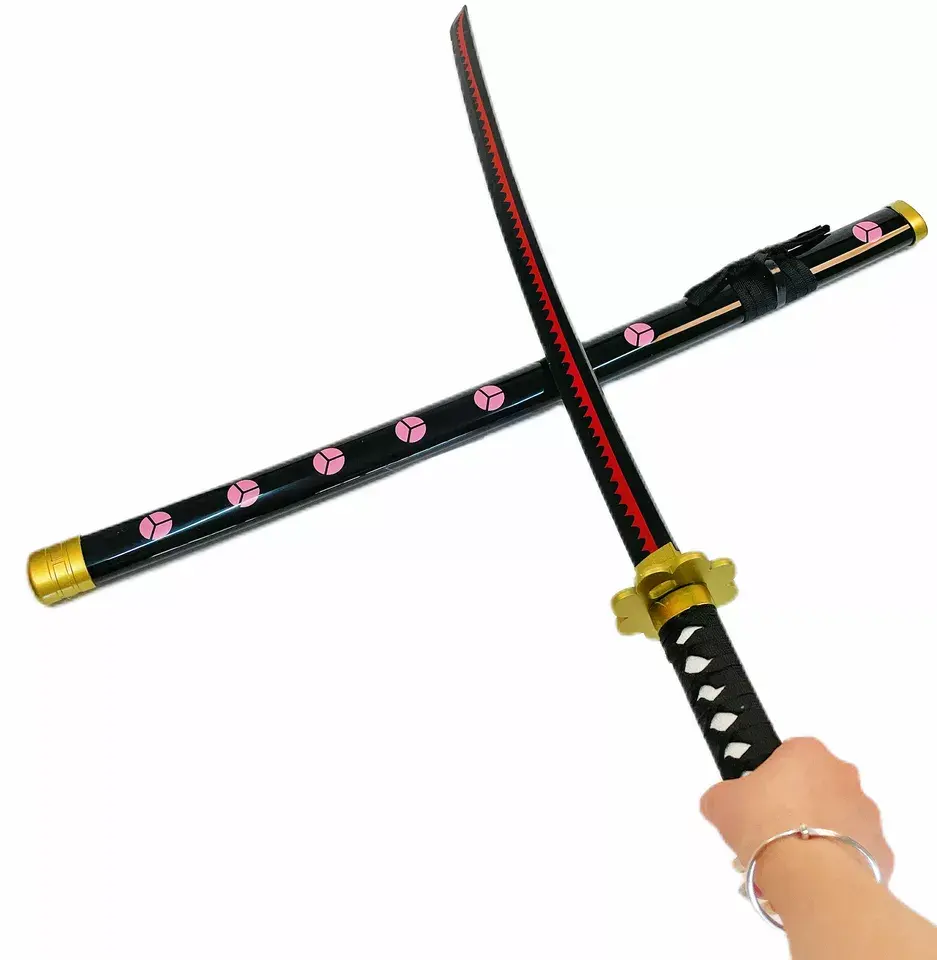 Model Senjata Pedang Pelatihan Harga Rendah Air Musim Gugur Cosplay Populer Dekorasi Mainan Katana Jepang Ninja Baru