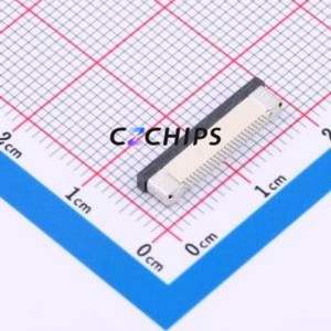 <b>FPC</b>-0.5AS-24PWCR-H20 FFC/<b>FPC</b> Connector SMD,P=0.5mm,Horizontal Mount Connector Drawer Type Top Contact 24P 0.5mm - Product Image 2