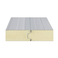 Machine automatique de panneaux sandwich en PU, ligne de façade flexible avec composants principaux, moteur, PLC, isolation thermique, 20-120 mm