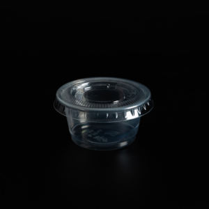 0,75 oz 1oz 1,5 oz 2oz 4oz Taza de salsa para mascotas Vasos de plástico pequeños desechables - Product Image 1