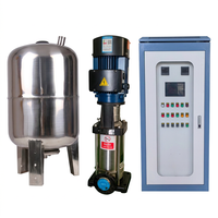 Pompe centrifuge verticale multi-étages auto-amorçante en acier inoxydable 22KW 30HP, moteur électrique, prix compétitif OEM, garantie 1 an